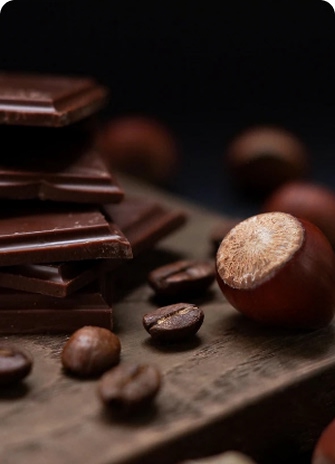 Chocolate with nuts